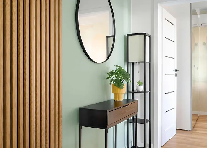 Yellow In With Air Conditioning And Desk For Remote Work By Renters *