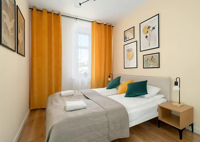 Yellow In With Air Conditioning And Desk For Remote Work By Renters